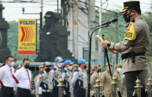 OKS 2022 Incar Knalpot Brong dan Balap Liar serta Mengimbau Prokes