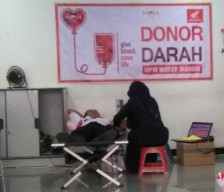 Gandeng PMI Kota Madiun, MPM Motor Gelar Donor Darab