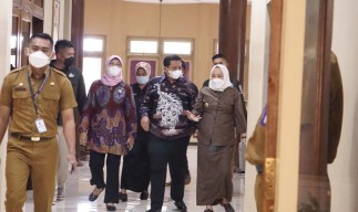 Bupati Bojonegoro Anna Mu'awanah dan Bupati Sumedang Jawa Barat Bertemu, Ini Yang Dibahas