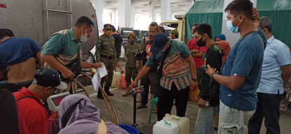Operasi Pasar Minyak Goreng Murah, Pedagang Ponorogo Rela Antri