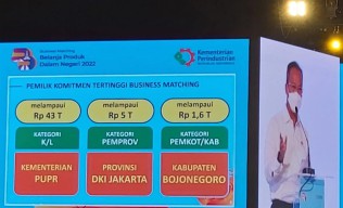 Pemkab Bojonegoro Dinobatkan Pemilik Komitmen Tertinggi Belanja Produk Dalam Negeri