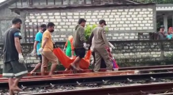 Perlintasan Kereta Api Kembali Memakan Korban di Kalitidu Bojonegoro