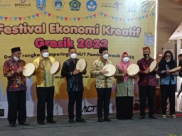 Wagub Emil Optimis Ekonomi Kreatif di Gresik Terus Tumbuh di Tengah Pandemi
