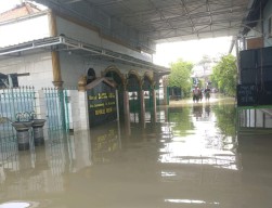 Empat Desa di Driyorejo Gresik Kebanjiran