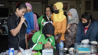 Driver Ojol di Sidoarjo Dilatih Jadi Wirausaha