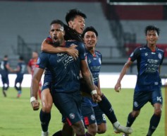 Sempat Tertinggal, Arema FC Ditahan Imbang Barito Putra 2-2
