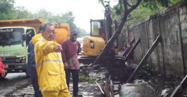 Wawali Armuji Sidak Normalisasi Saluran Air Jalan Dupak