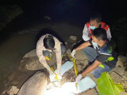 Kulit Melepuh Serta Tangan Putus, Jasad Bayi Ditemukan Mengapung di Sungai Ponorogo