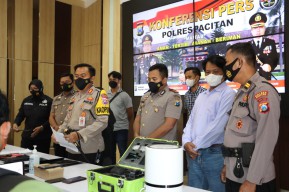Polres Pacitan Bongkar Distribusi WiFi Secara Ilegal