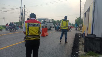Lolos Uji Beban, Jembatan Ngaglik Lamongan Dibuka Kembali Siap Dilintasi Pemudik