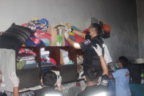 Petugas Gabungan Temukan Sajam Hingga Kabel di Kamar Warga Binaan Lapas Kelas IIB Tulungagung