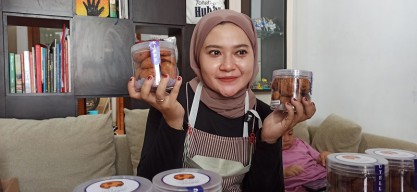 Iseng Buat Kudapan Anak, Wanita di Ponorogo Malah Kebanjiran Order Cookies Jelang Lebaran