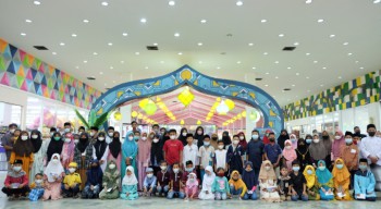 Gofun Bojonegoro Ajak Ribuan Anak Yatim Belanja Selama Ramadhan