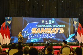 Khofifah Luncurkan Layanan Samsat Kampus