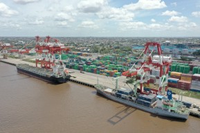 Arus Peti Kemas SPTP Triwulan Pertama Naik 6,8 Persen