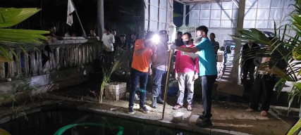 Apes, Ditinggal Orang Tuanya, Balita di Tulungagung Tercebur Kolam Ikan Sampai Meninggal