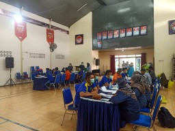 Ratusan Warga Binaan Ikuti VCT Mobile dan Skrining TBC di Lapas Kelas IIB Tulungagung