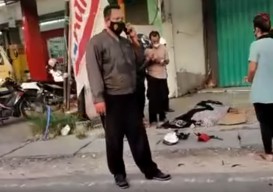 Senggolan Setir, Pemotor Gresik Kehilangan Nyawa di Jalan Raya Bungah