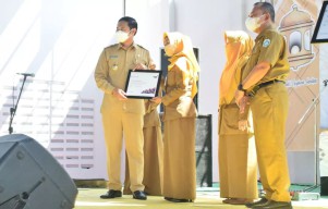 Wujudkan Pemerataan Akses Pendidikan, Pemkab Lamongan Luncurkan Perpustakaan Online