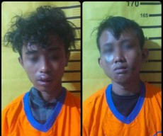 Duo Jambret HP Babak Belur Dihajar Massa di Jalan Kapas Krampung Surabaya