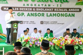 Hadiri Dirosah GP Anshor, Bupati Yes : Jamula Program Super Prioritas