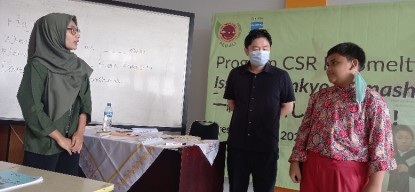 Antusias Siswa SD Al Ibrah Gresik Saat Belajar Bahasa Jepang Bersama Minami San dari PT Smelting