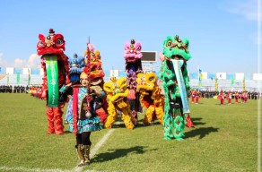 Dimeriahkan Barongsai, Liga Santri di Lamongan dibuka