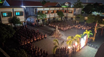 MPLS SMPIT AL Ibrah Ditutup dengan Perkajum