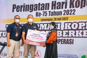 Hari Koperasi, Pak Yes Inginkan Koperasi Lamongan Bertransformasi Lebih Modern