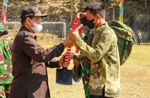 Wakil Bupati Lamongan Hadiri Pembukaan TMMD Reguler ke-114