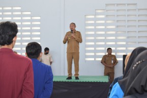 Bupati Lamongan Sambut 113 Mahasiswa Program Kampus Mengajar Angkatan Empat