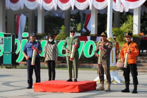 Lomba Linmas Penanganan Bencana, Bupati Harapkan Membangun Jiwa Empati