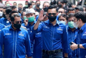 AHY Bakal Pimpin Pendaftaran Partai Demokrat ke KPU, Mohon Doanya Masyarakat Gresik