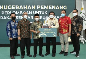 Semarak Agustusan, Petrokimia Gresik Gelar Lomba Kebersihan Antar Kampung