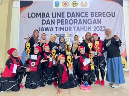 ILDI Lamongan Borong Prestasi di Lomba Line Dance Jawa Timur
