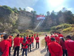 Upacara di Bekas Tambang Galian C, Begini Alasan PDI-P Kab. Pasuruan