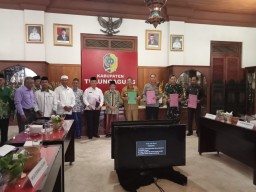 Bupati Tulungagung Terima Audiensi MUI dan Ormas Islam se Kabupaten.
