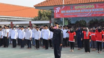 Momen HUT ke-77 RI, 476 Warga Binaan Lapas Lamongan Terima Remisi Kemerdekaan