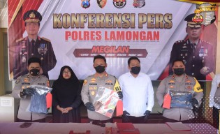 Kasus Pembunuhan Pegawai Bank Plat Merah Terungkap, Terduga Pelaku Diamankan Polres Lamongan