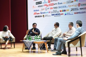 Erick: BUMN Jangan Jadi Dinosaurus Karena tak Mampu Beradaptasi