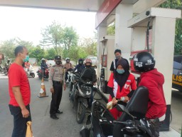 Polres Gresik Lakukan Patroli di Seluruh SPBU, Antisipasi Dampak Kenaikan Harga BBM