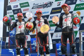Pebalap Astra Honda Harumkan Nama Indonesia di Thailand Talent Cup