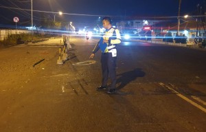 Membentur Pembatas Jalan, Pemuda Ini Kecelakaan di Jalan Raya Duduksampeyan Gresik Hingga Meninggal Dunia