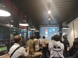 Bikers Honda ADV Kopdar Hybrid di MPM Riders Cafe Surabaya