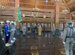 Bendera Pataka Sampai di Ponorogo