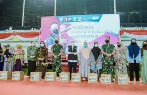 KSAD Jenderal Dudung Abdurrachman Turun Gunung ke Gresik Tekan Angka Stunting