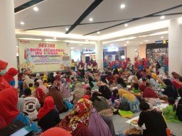 Himpaudi Gresik Gelar Lomba Mewarnai, Kolaborasi Orang Tua dan Anak