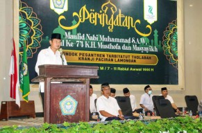 Hadiri Peringatan Maulid Nabi dan Haul K.H Musthofah, Pak Yes Ajak Kembangkan Potensi Pendidikan Pantura