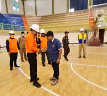 Tindaklanjuti Arahan Bupati, Pelaksana Proyek di GOR Raci Janji Selesaikan Tepat Waktu