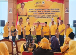 Rekomendasi Golkar Kab. Pasuruan, Udik Calon Bupati dan Sarmuji Calon Gubernur